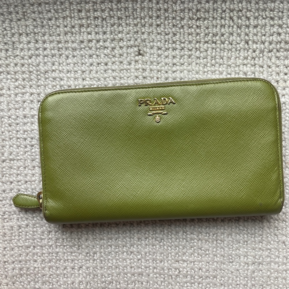 Prada Large Saffiano Leather Wallet